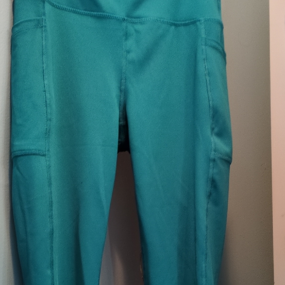 Daisy Fuentes Teal Leggings